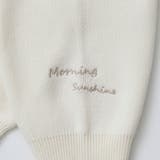 【選べる6色展開 スプリングカラー】袖刺繍 スウェットライクハイゲージニットカー… | coen【women】 | 詳細画像38 