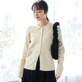 襟付きリブ編みカーディガン | coen【women】 | 詳細画像14 