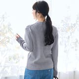 襟付きリブ編みカーディガン | coen【women】 | 詳細画像9 