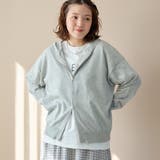 シアーニット ダブルジップパーカー | coen【women】 | 詳細画像1 