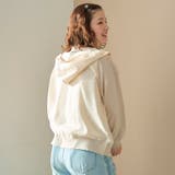 シアーニット ダブルジップパーカー | coen【women】 | 詳細画像18 