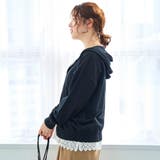 シアーニット ダブルジップパーカー | coen【women】 | 詳細画像6 