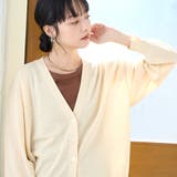 シアーニット Vネックカーディガン | coen【women】 | 詳細画像13 