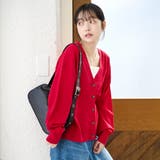 シアーニット Vネックカーディガン | coen【women】 | 詳細画像16 