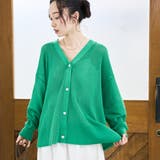 シアーリネン畔Vネックカーディガン【Youtube紹介アイテム】 | coen【women】 | 詳細画像29 