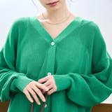 シアーリネン畔Vネックカーディガン【Youtube紹介アイテム】 | coen【women】 | 詳細画像32 