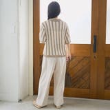 襟付き半袖メッシュニットカーディガン | coen【women】 | 詳細画像14 