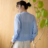 【UVカット / 冷房対策】レイヤードライク ドライタッチシアーカーディガン | coen【women】 | 詳細画像20