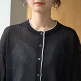 【UVカット / 冷房対策】レイヤードライク ドライタッチシアーカーディガン | coen【women】 | 詳細画像26