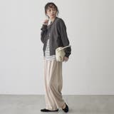 【帯電防止】モチモチ モックネックポケ付きニットカーディガン | coen【women】 | 詳細画像9