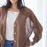 サラコカタアゼVネックニットカーディガン | coen【women】 | 詳細画像17