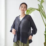 サラコカタアゼVネックニットカーディガン | coen【women】 | 詳細画像8