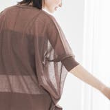 【マシンウォッシュ・防シワ】キラコスクエアVカーディガン | coen【women】 | 詳細画像11