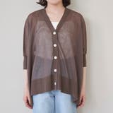 【マシンウォッシュ・防シワ】キラコスクエアVカーディガン | coen【women】 | 詳細画像20