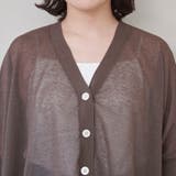 【マシンウォッシュ・防シワ】キラコスクエアVカーディガン | coen【women】 | 詳細画像23