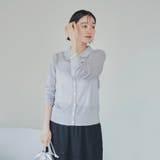 ラメシアー ニットシャツカーディガン | coen【women】 | 詳細画像11 
