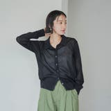 ラメシアー ニットシャツカーディガン | coen【women】 | 詳細画像2 