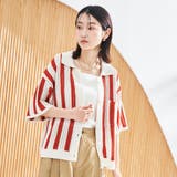 メッシュニットポロカーディガン | coen【women】 | 詳細画像21 