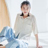 メッシュニットポロカーディガン | coen【women】 | 詳細画像4 