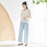 メッシュニットポロカーディガン | coen【women】 | 詳細画像5 