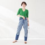 【WEB限定】華奢な女性らしさを演出する。リブVネックニットカーディガン | coen OUTLET | 詳細画像5