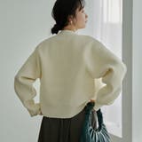 エアリーポリVネックカーディガン | coen【women】 | 詳細画像12