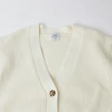 エアリーポリVネックカーディガン | coen【women】 | 詳細画像16