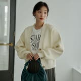 エアリーポリVネックカーディガン | coen【women】 | 詳細画像3