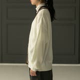ラインVネックニットカーディガンホワイト | coen【women】 | 詳細画像10 