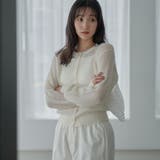 シアーモヘアミックスカーディガン | coen【women】 | 詳細画像3 