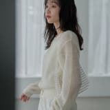 シアーモヘアミックスカーディガン | coen【women】 | 詳細画像9 