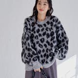 2WAYレオパードシャギーニット | coen【women】 | 詳細画像14