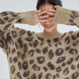 2WAYレオパードシャギーニット | coen【women】 | 詳細画像25