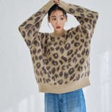 2WAYレオパードシャギーニット | coen【women】 | 詳細画像26
