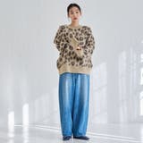 2WAYレオパードシャギーニット | coen【women】 | 詳細画像30