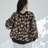 2WAYレオパードシャギーニット | coen【women】 | 詳細画像6