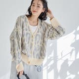 PENNEYS(ぺニーズ)別注ジャカードシャギーニットカーディガン | coen【women】 | 詳細画像11