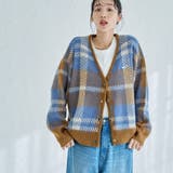 PENNEYS(ぺニーズ)別注ジャカードシャギーニットカーディガン | coen【women】 | 詳細画像2