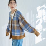 PENNEYS(ぺニーズ)別注ジャカードシャギーニットカーディガン | coen【women】 | 詳細画像4