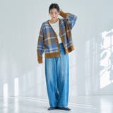 PENNEYS(ぺニーズ)別注ジャカードシャギーニットカーディガン | coen【women】 | 詳細画像7