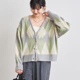 LIME | PENNEYS(ぺニーズ)別注ジャカードシャギーニットカーディガン | coen【women】