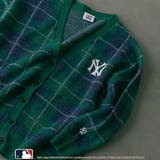 DK.GREEN | MLB別注 アソートジャガードロゴニットカーディガン | coen【women】