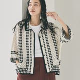 クロシェ編みポロカーディガン | coen【women】 | 詳細画像3