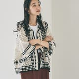 クロシェ編みポロカーディガン | coen【women】 | 詳細画像4