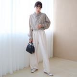 とろさらイージーワイドパンツ【インフルエンサー紹介アイテム】（WEB限定サイズあ… | coen【women】 | 詳細画像10 