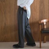【新柄登場/ストレッチ】とろさらストライプイージーワイドパンツ | coen【women】 | 詳細画像6 