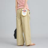 【WEB限定】Dickies(ディッキーズ)コットンダンプワイドパンツ | coen【women】 | 詳細画像24