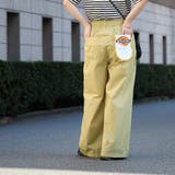 BEIGE | 【WEB限定】Dickies(ディッキーズ)コットンダンプワイドパンツ | coen【women】