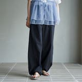 BLACK | マルチファンクション バルーンパンツ | coen【women】