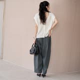 ポリツイルコクーンパンツ | coen【women】 | 詳細画像13 